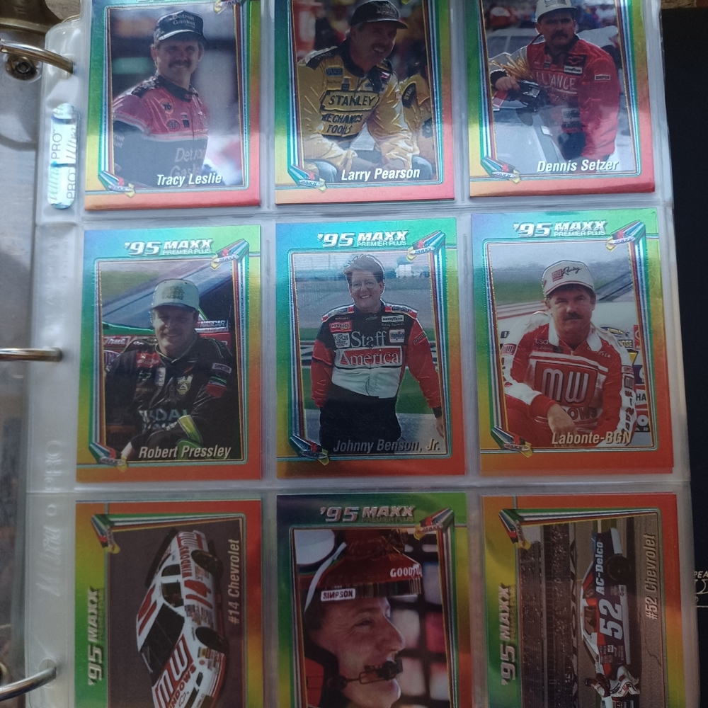 '95 Racing Trading Card Collection - Picture 16 of 16